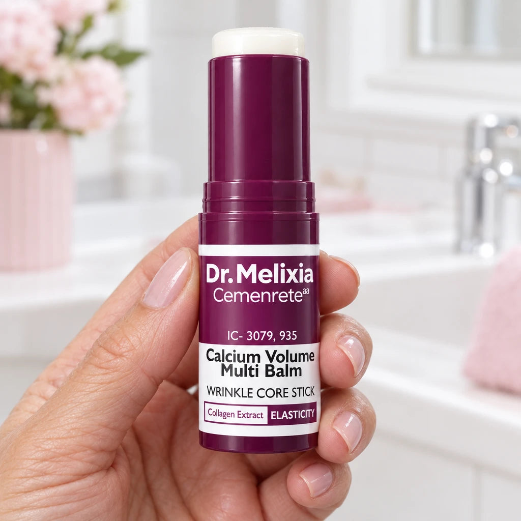 Dr. Melixia stick held between fingers